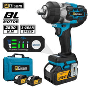 Gisam 2800NM Co Le Tac Dong Dien Khong Day Inch Makita 18V - Daisan Store