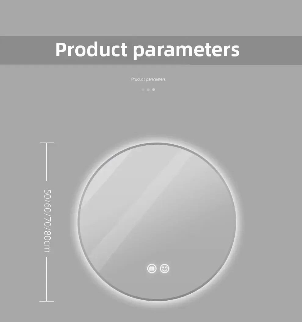 Gương Đèn LED Thông Minh Chống Mờ 50CM Cảm Ứng - Daisan Store