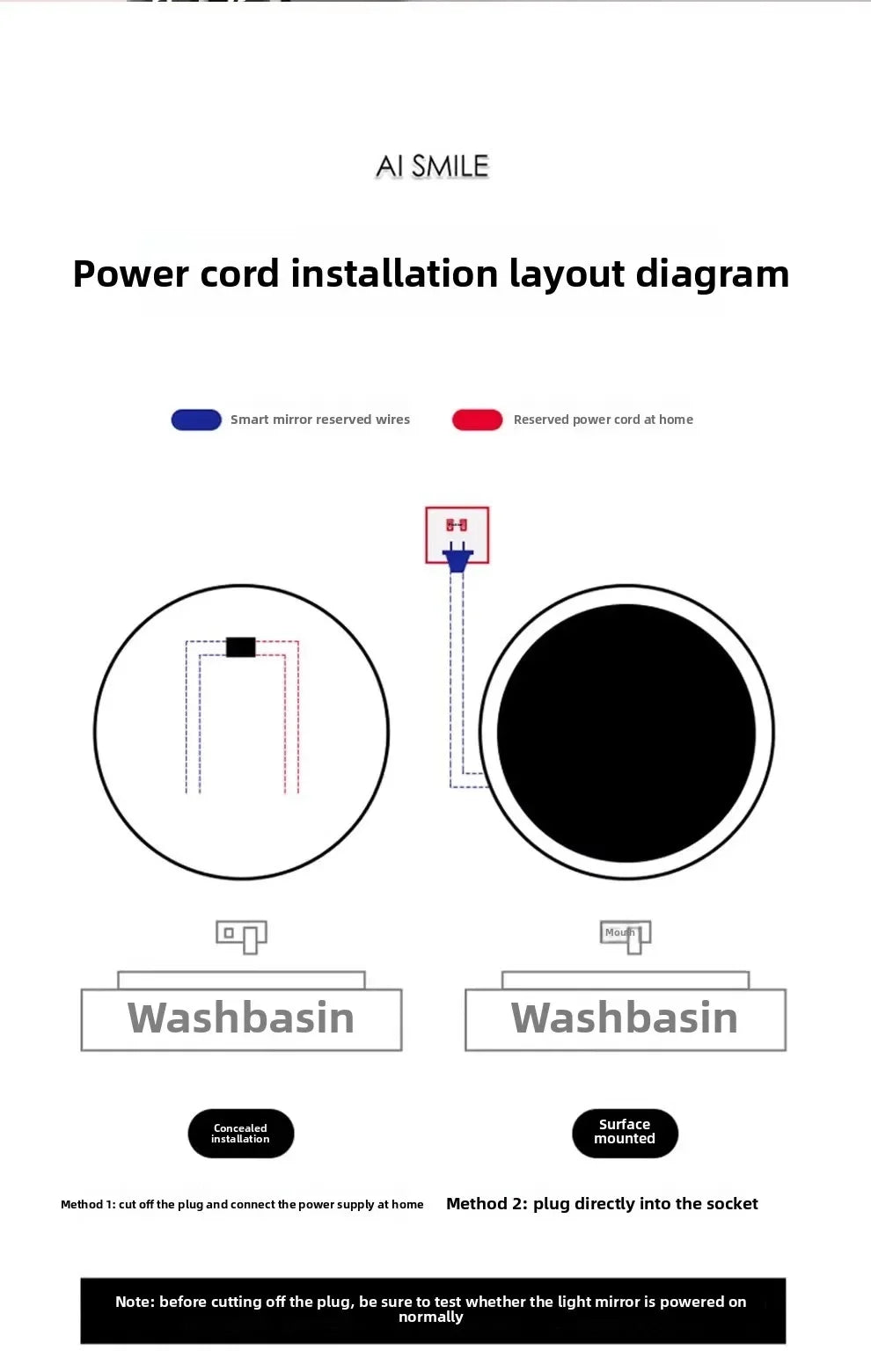 Gương Đèn LED Thông Minh Chống Mờ 50CM Cảm Ứng - Daisan Store