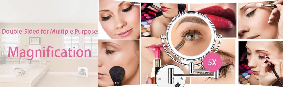 Gương Trang Điểm Khách Sạn LED Vàng Chải Cao Cấp - Daisan Store