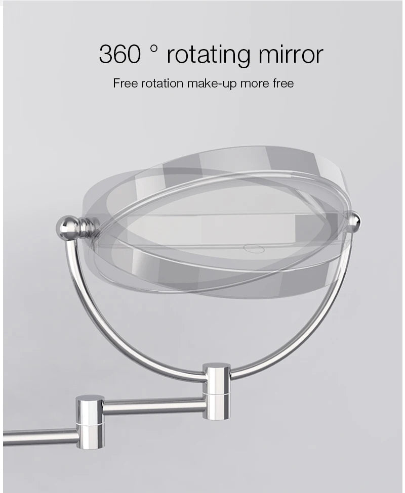 Gương Trang Điểm Khách Sạn LED Vàng Chải Cao Cấp - Daisan Store