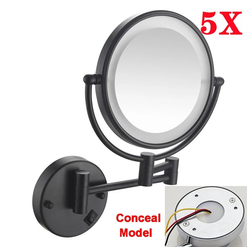 Gương Trang Điểm Khách Sạn LED Vàng Chải Cao Cấp - Daisan Store