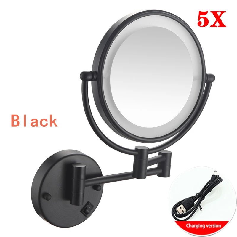 Gương Trang Điểm Khách Sạn LED Vàng Chải Cao Cấp - Daisan Store