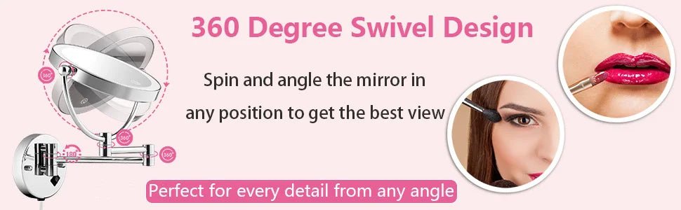 Gương Trang Điểm Khách Sạn LED Vàng Chải Cao Cấp - Daisan Store