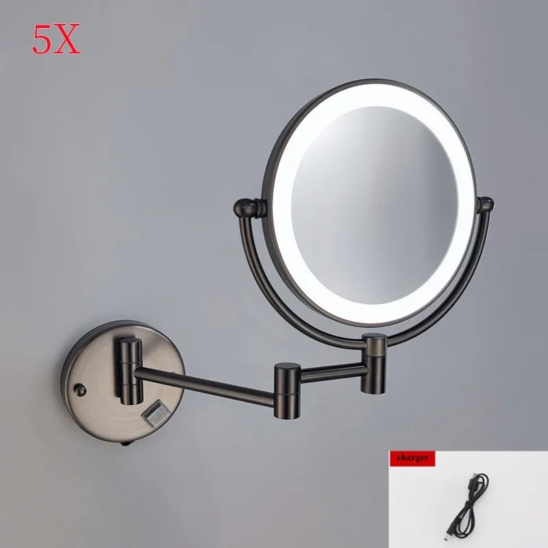 Gương Trang Điểm Khách Sạn LED Vàng Chải Cao Cấp - Daisan Store