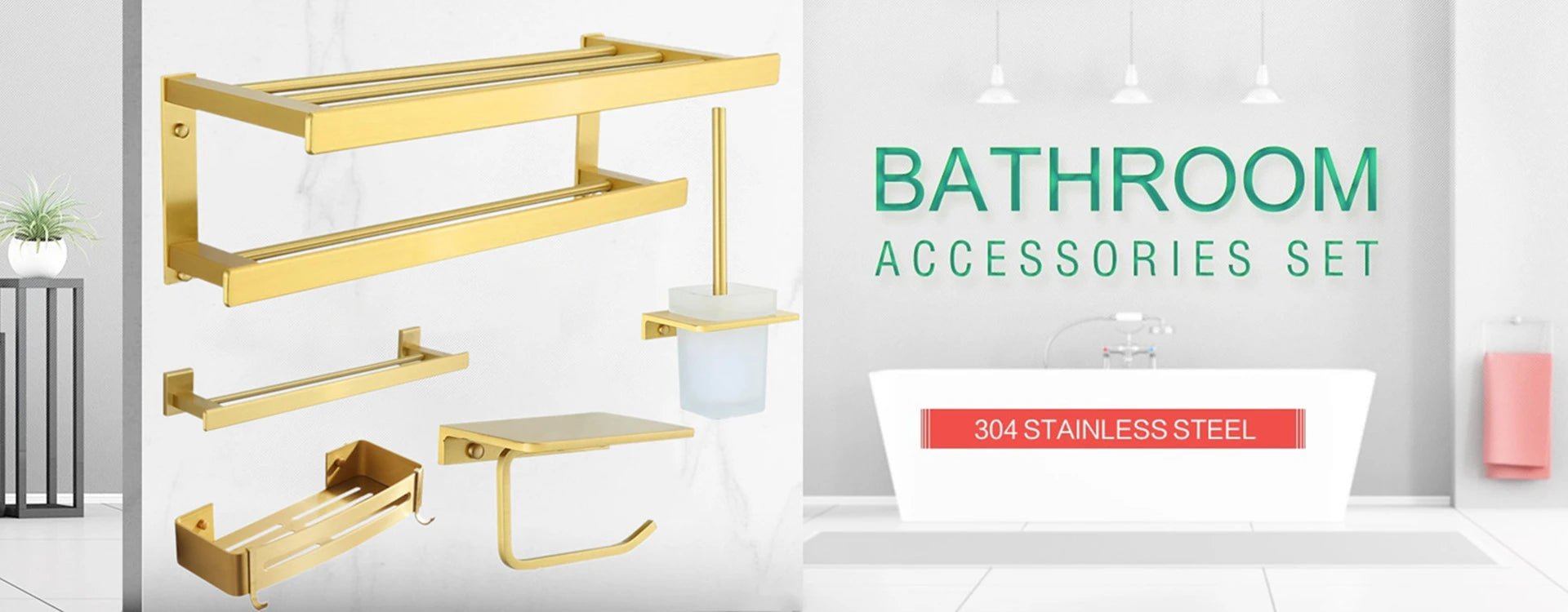 Gương Trang Điểm Khách Sạn LED Vàng Chải Cao Cấp - Daisan Store