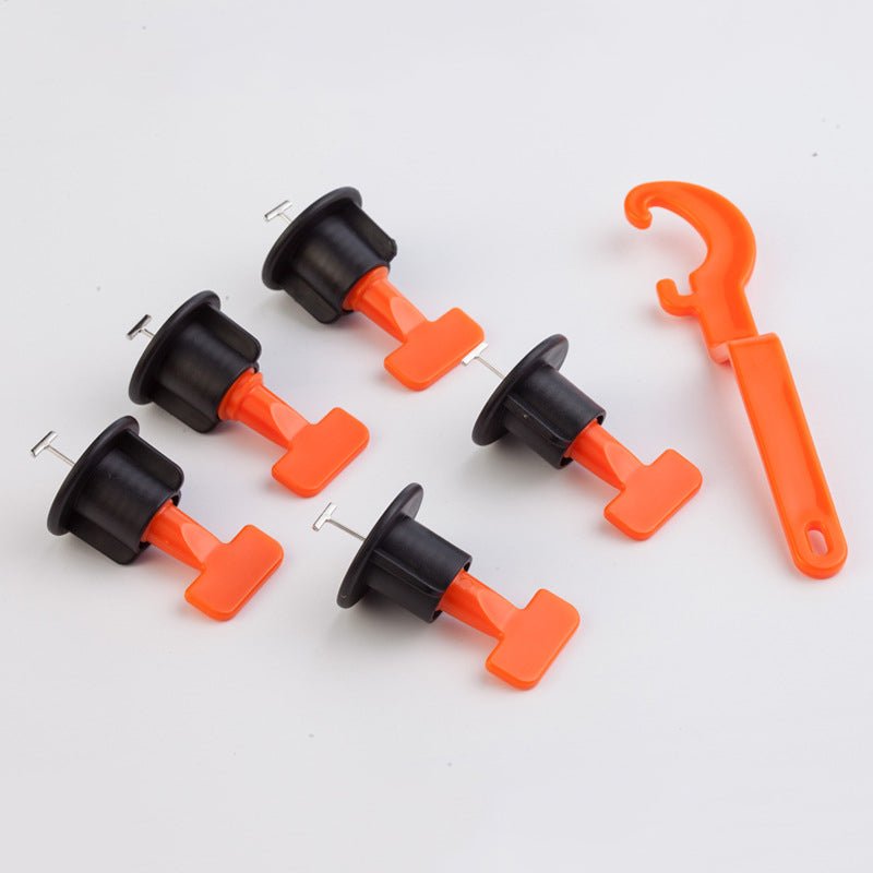 Hệ thống cân bằng gạch kiểu T bằng nhựa tái sử dụng với dụng cụ siết đặc biệt - Daisan Store