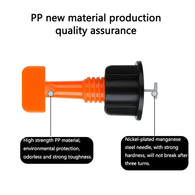 Hệ thống cân bằng gạch kiểu T bằng nhựa tái sử dụng với dụng cụ siết đặc biệt - Daisan Store