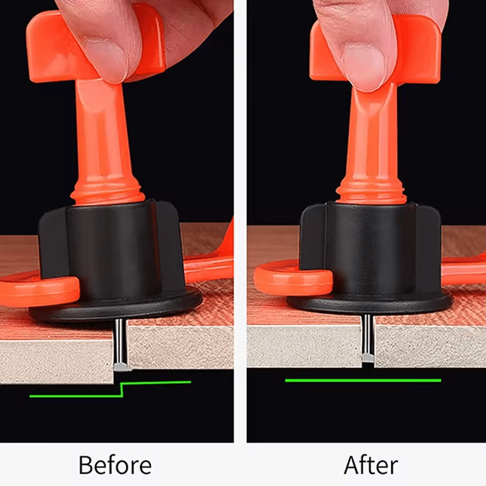 Hệ thống cân bằng gạch men chuyên nghiệp chất lượng tốt nhất với nêm nhựa 1,5mm - Daisan Store