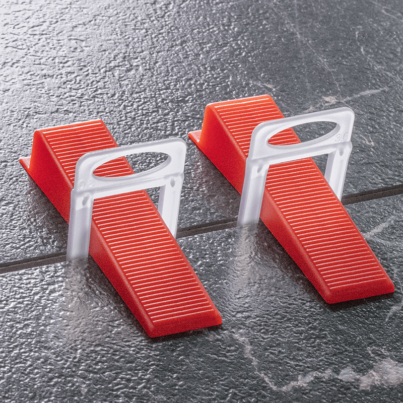 Hệ thống cân bằng gạch nhựa thiết kế hiện đại với miếng kê gạch tái sử dụng dày 1.5mm - Daisan Store