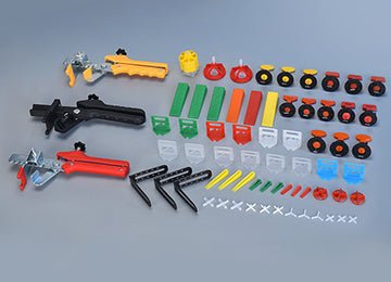 Hệ thống cân bằng gạch tái sử dụng với 50 chốt thép không gỉ thay thế - Daisan Store