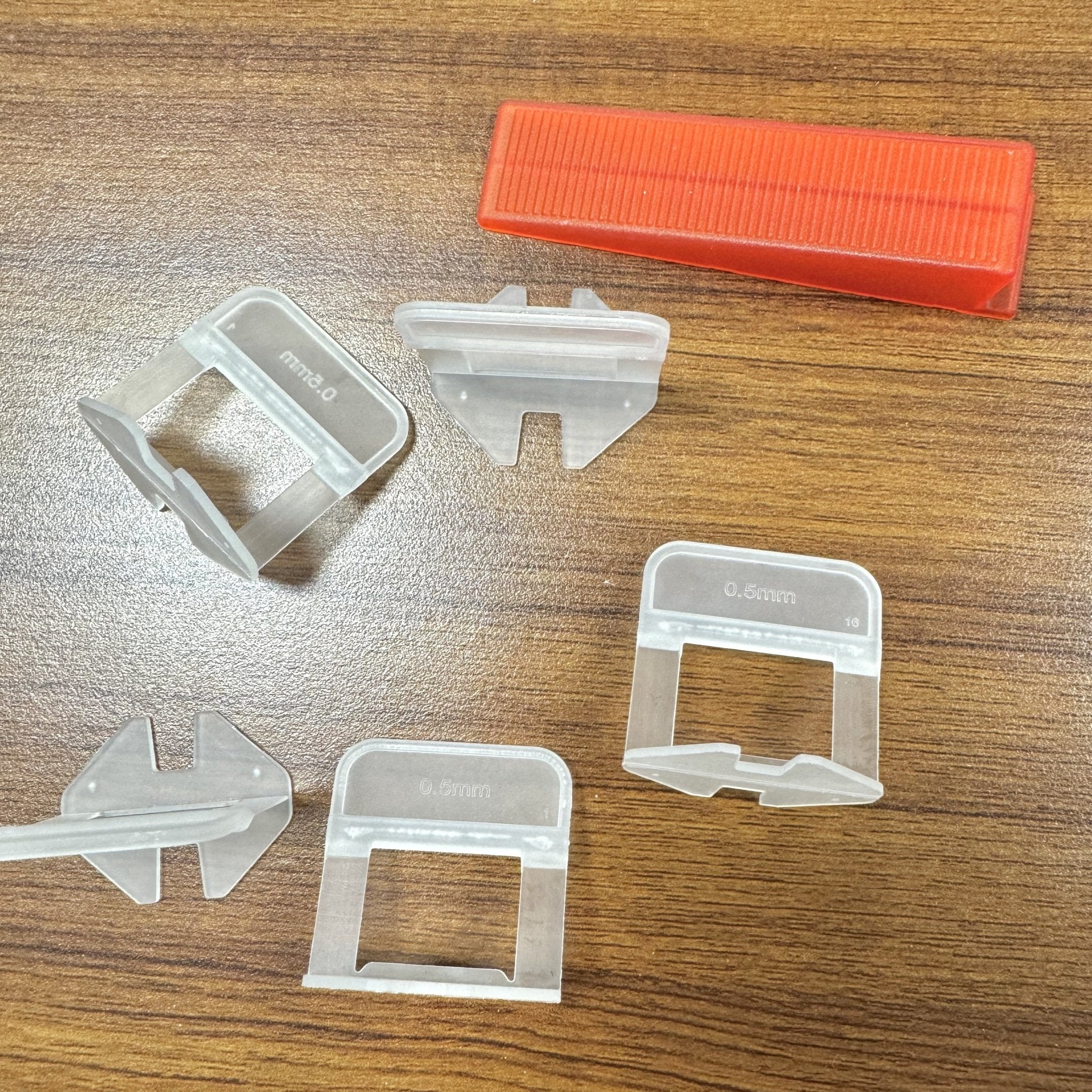 Hệ thống cân bằng gạch và phụ kiện, kẹp và thanh định vị bằng nhựa 0,5mm dễ sử dụng - Daisan Store