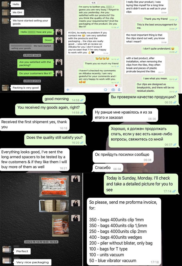 Hệ thống cân bằng vít xoay lát gạch nhanh thiết kế hiện đại cho vật liệu gốm và nhựa - Daisan Store