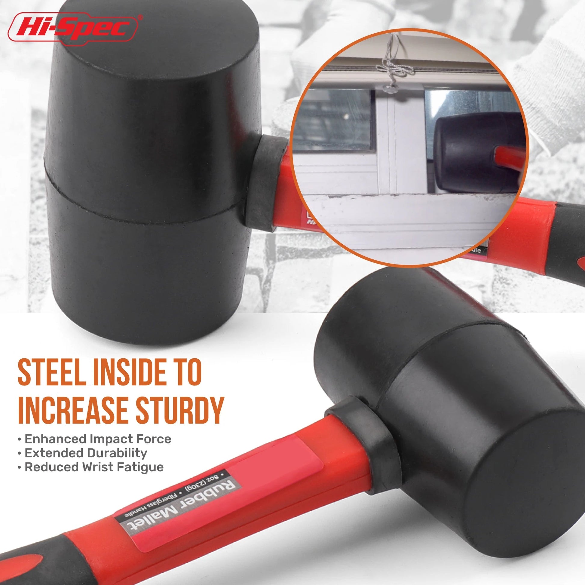 Hi Spec Bua Cao Su Hai Mat Can Fiberglass 8 12 16 24 Oz - Daisan Store