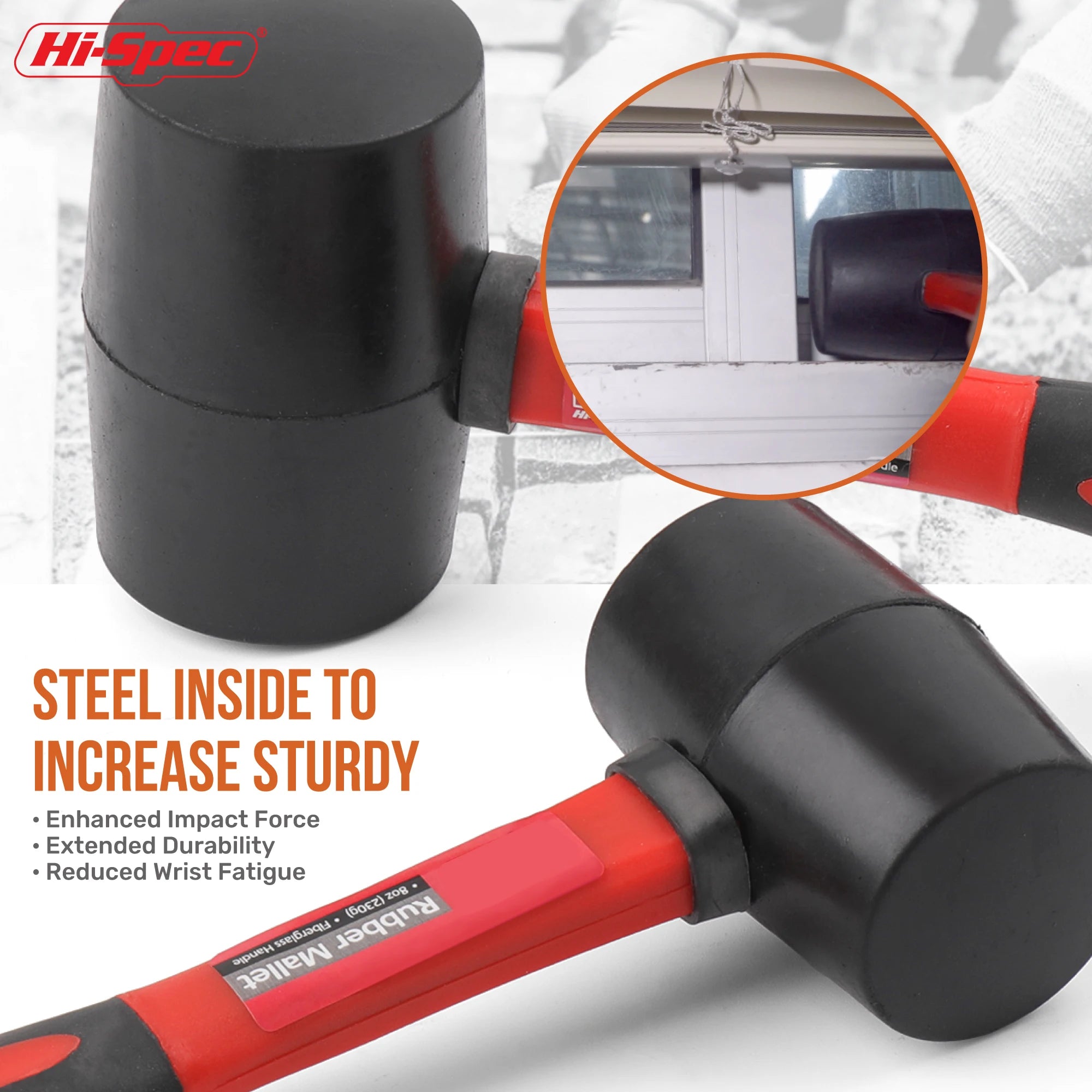 Hi Spec Bua Cao Su Hai Mat Can Fiberglass 8 12 16 24 Oz - Daisan Store