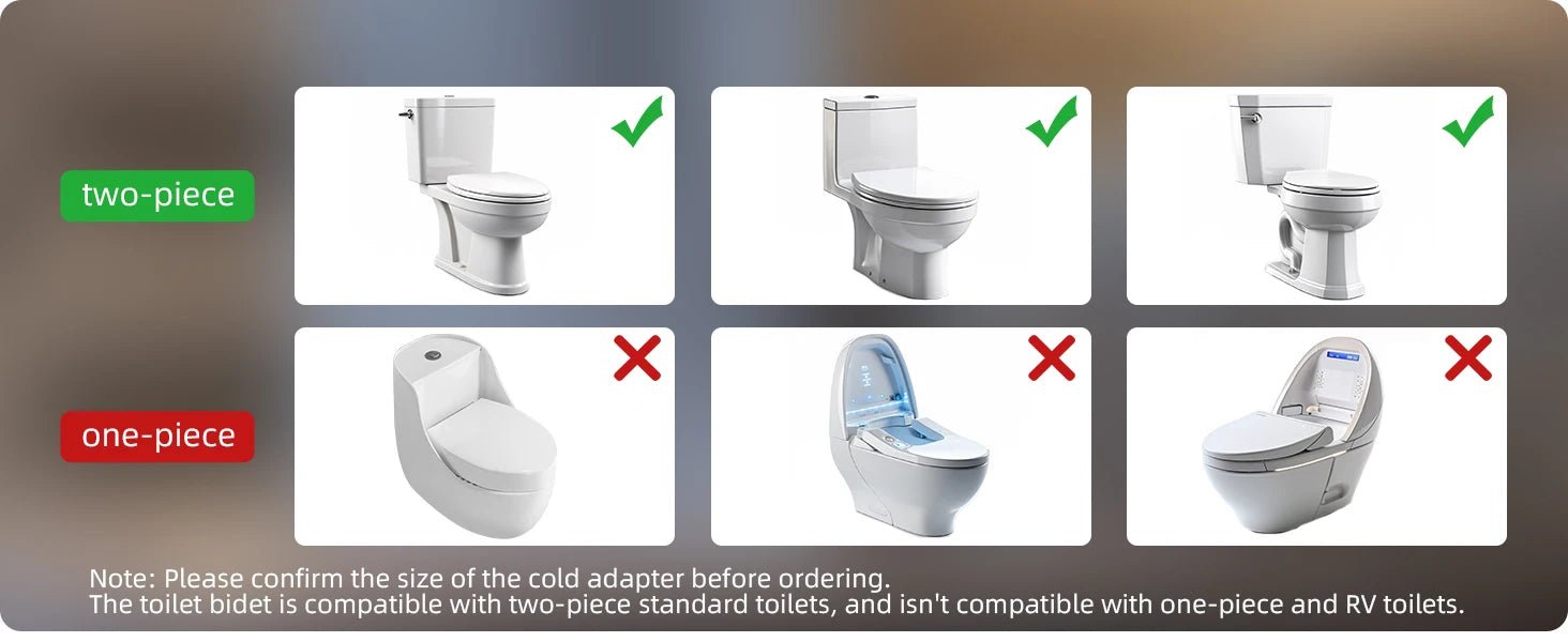 Hibbent Bidet Gắn Bồn: Vòi Kép, Điều Áp Nước - Daisan Store