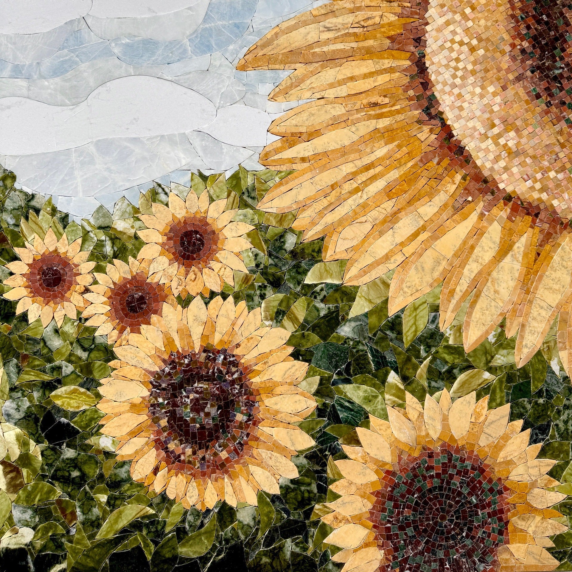 Hoa Đá Cẩm Thạch Thủ Công Hiện Đại - Daisan Store