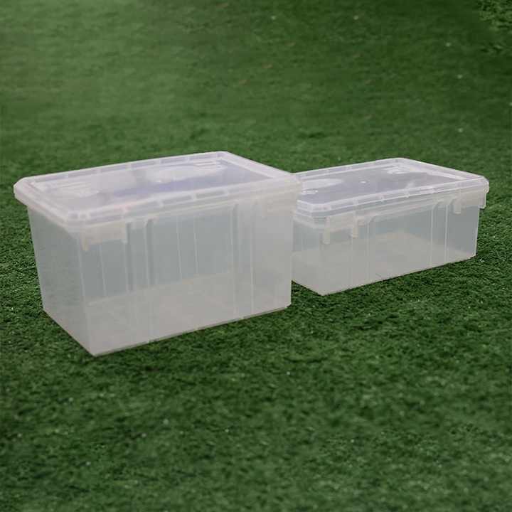 Hộp Đựng Nhựa Trong Suốt Có Bản Lề Tùy Chỉnh Hộp Lưu Trữ Và Thùng Đựng Vật Tư Đóng Gói Bằng Nhựa - Daisan Store