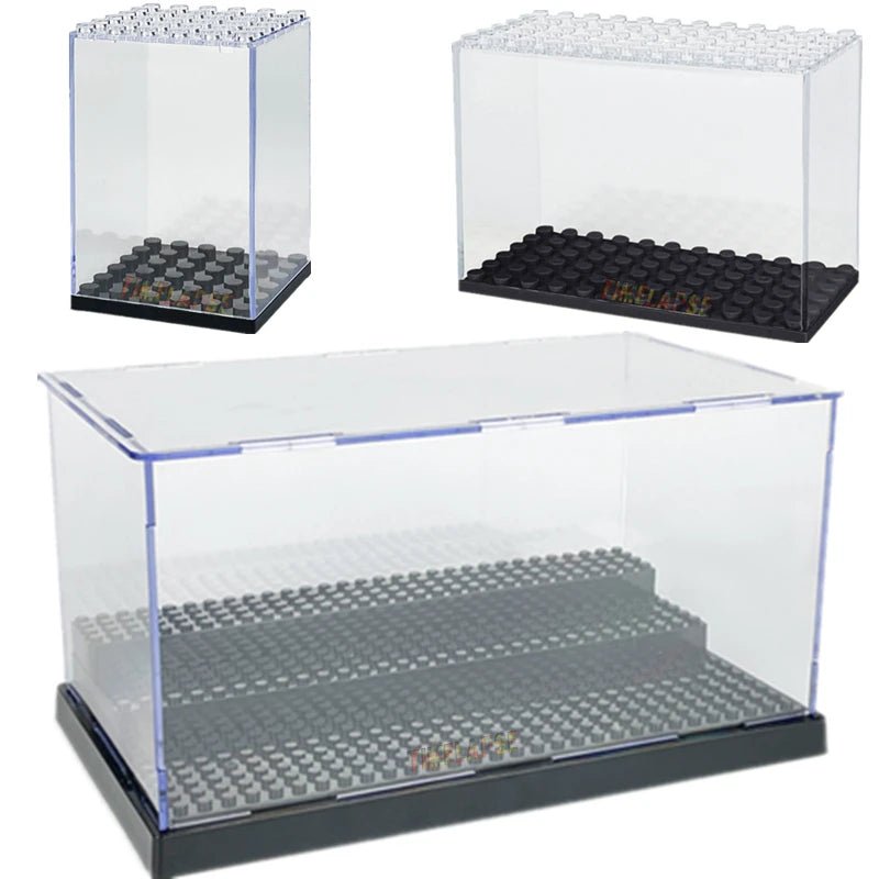 Hộp Trưng Bày Chống Bụi Đồ Chơi Xếp Hình Trẻ Em - Daisan Store