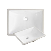 Hot Sale 18*13in Cupc Ceramic Sink for Bathroom Undermount Hand Wash Basin - Daisan Store