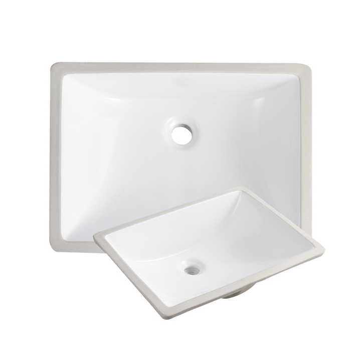 Hot Sale 18*13in Cupc Ceramic Sink for Bathroom Undermount Hand Wash Basin - Daisan Store