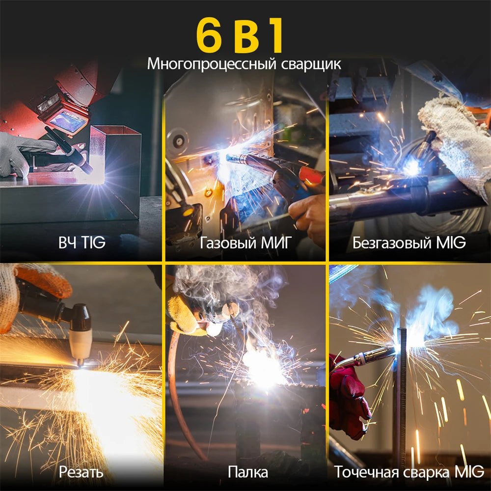 HZXVOGEN HVM270 Máy Hàn 6 Trong 1 Nhôm CUT MIG MMA HF - Daisan Store