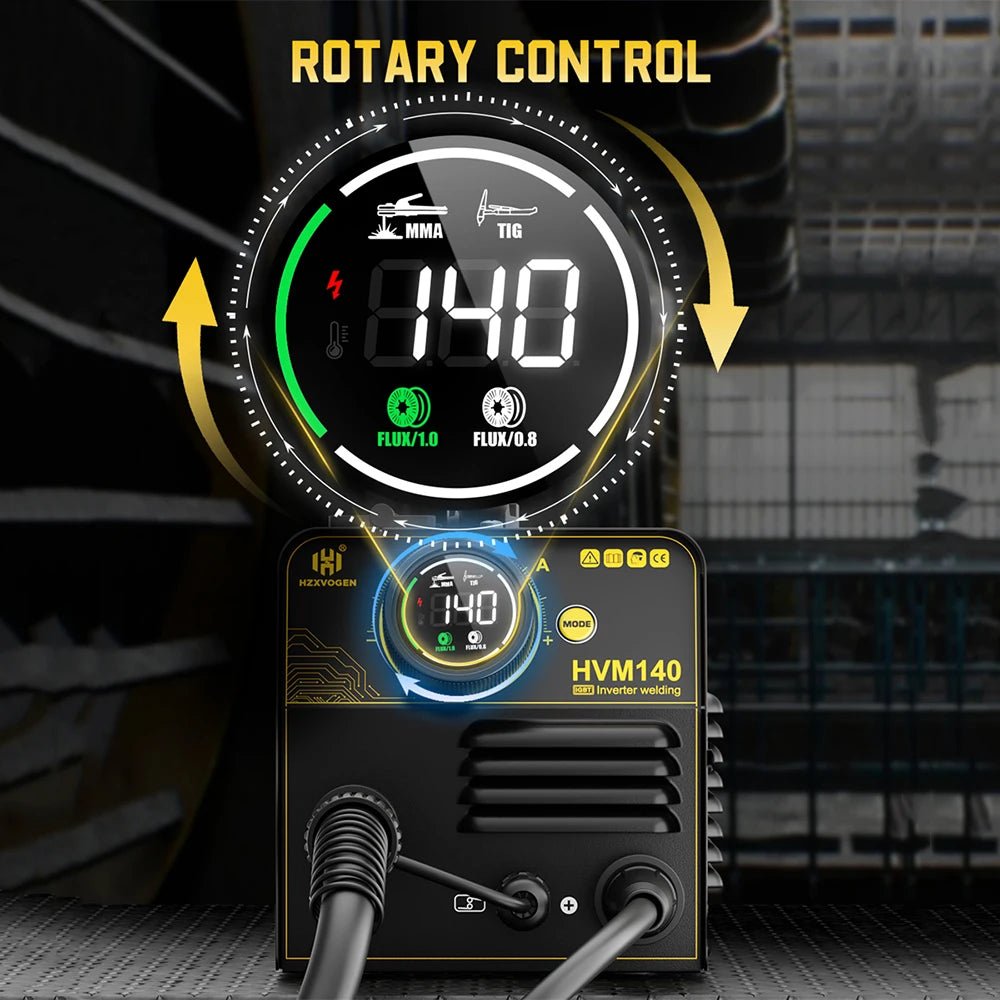 HZXVOGEN MIG 200 3 Trong 1 MMA Gasless LIFT TIG Inverter - Daisan Store