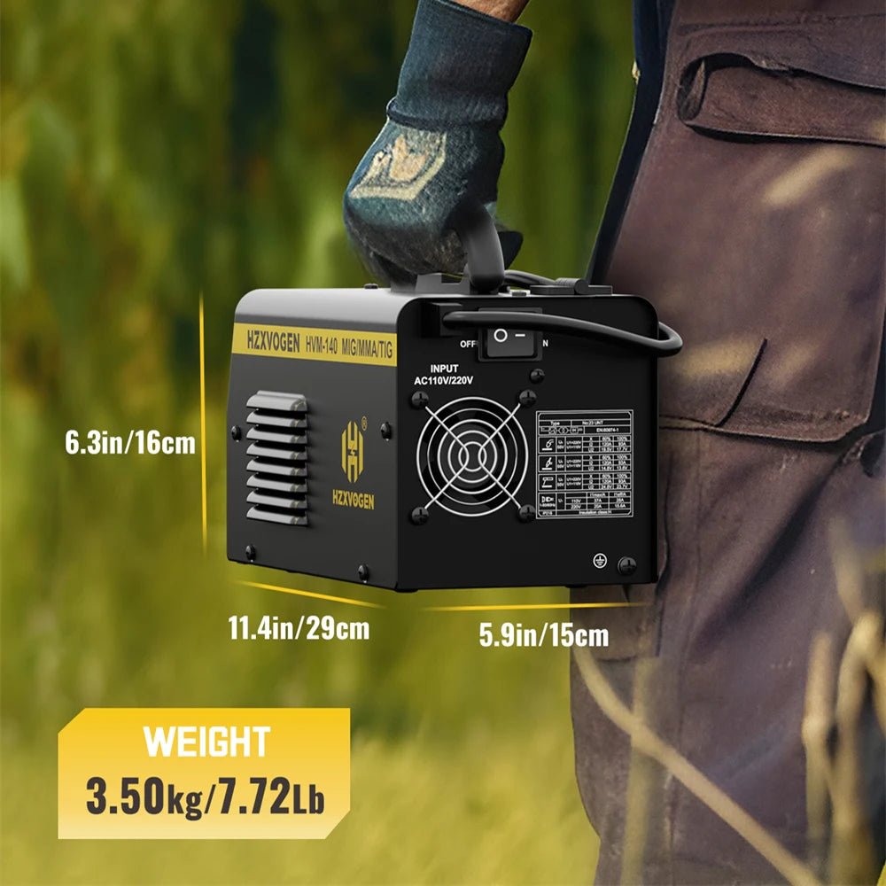 HZXVOGEN MIG 200 3 Trong 1 MMA Gasless LIFT TIG Inverter - Daisan Store