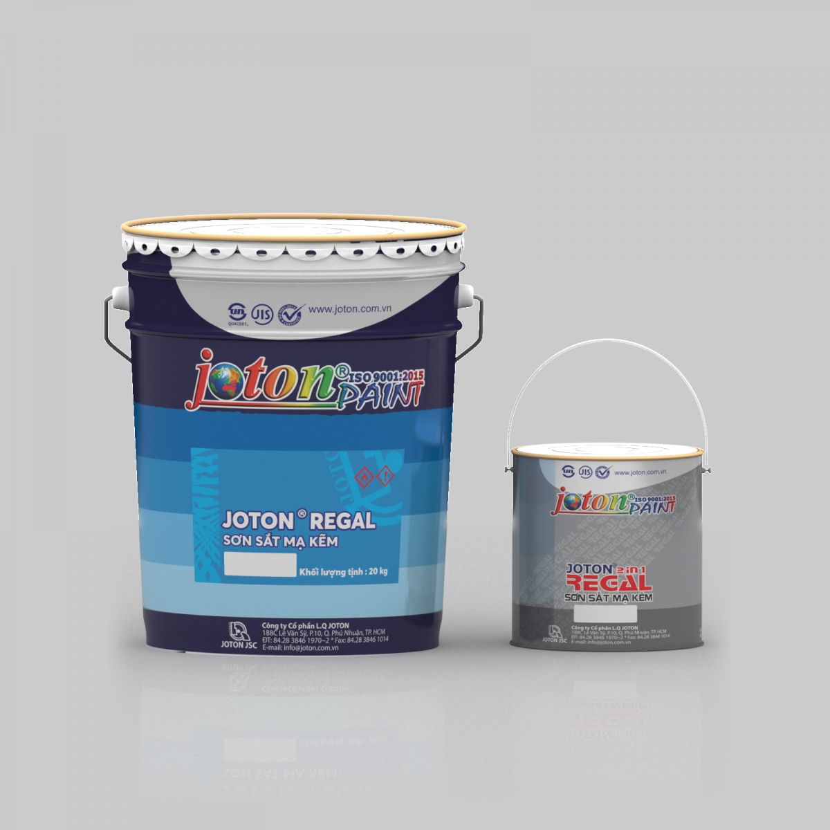 Sơn sắt mạ kẽm Joton Regal 2in1 3L