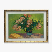 Jz Home Decor Giclee Flowers Wall Poster Wood Frame Print Painting Large Canvas Wall Art Luxury - Daisan Store