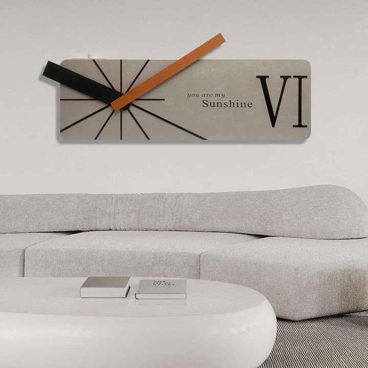 JZ Home Decor Nghệ thuật trừu tượng đa phương tiện Khắc gỗ Đồng hồ 3D Tranh treo tường gỗ tùy chỉnh - Daisan Store