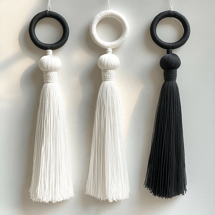 JZ Home Decor Wave Wall Art Bohemian Macrame Luxury Decoration Cotton Tapetry Wall Decor Art Wall Hanging - Daisan Store