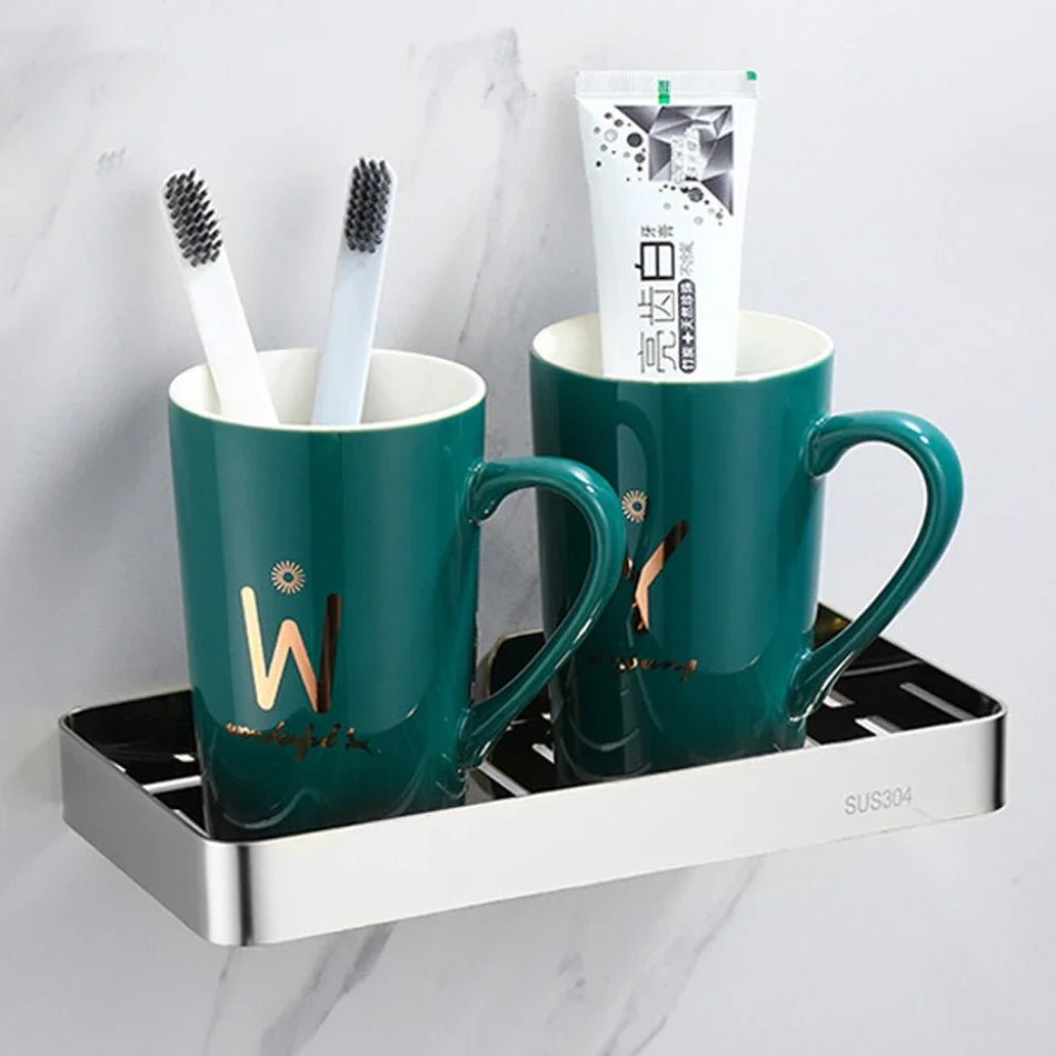 Kệ Đựng Đồ Nhà Tắm Inox 304 Treo Tường Chống Gỉ - Daisan Store