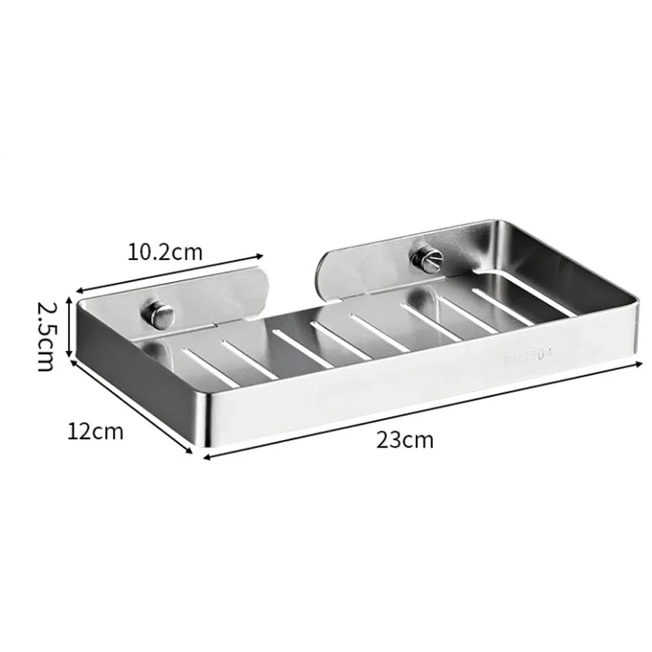 Kệ Đựng Đồ Nhà Tắm Inox 304 Treo Tường Chống Gỉ - Daisan Store