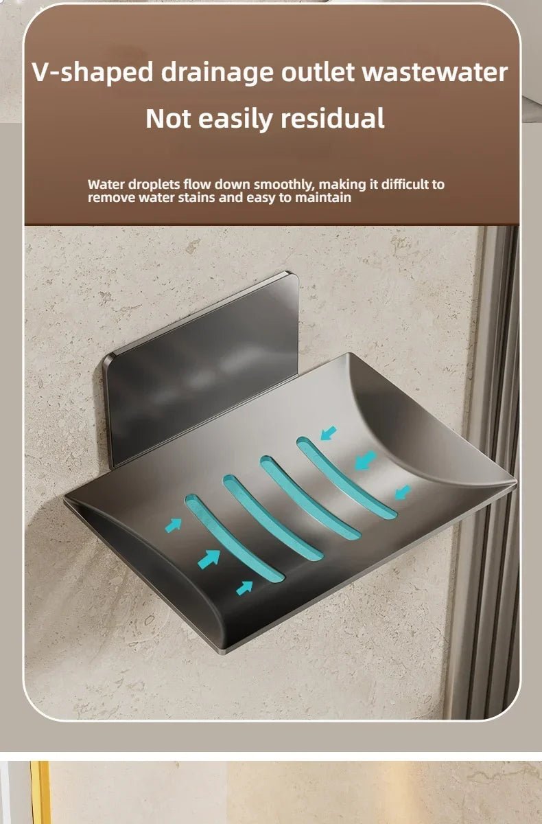 Kệ Đựng Xà Phòng Dán Tường Chống Nước, Không Khoan - Daisan Store