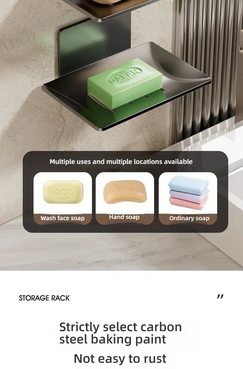 Kệ Đựng Xà Phòng Dán Tường Chống Nước, Không Khoan - Daisan Store