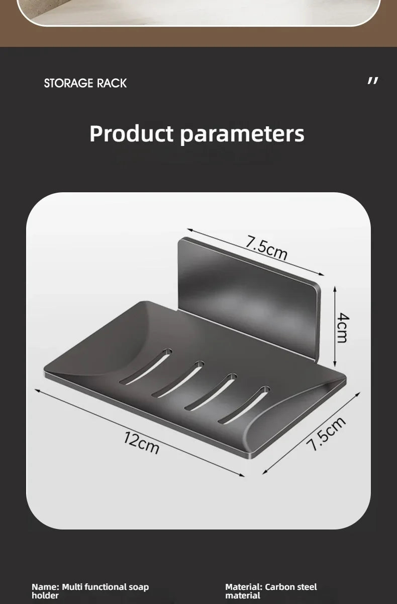 Kệ Đựng Xà Phòng Dán Tường Chống Nước, Không Khoan - Daisan Store
