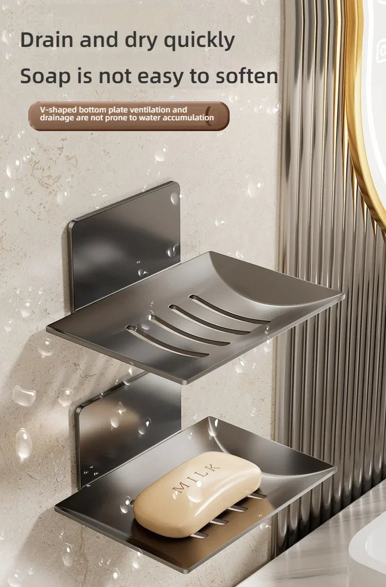 Kệ Đựng Xà Phòng Dán Tường Chống Nước, Không Khoan - Daisan Store