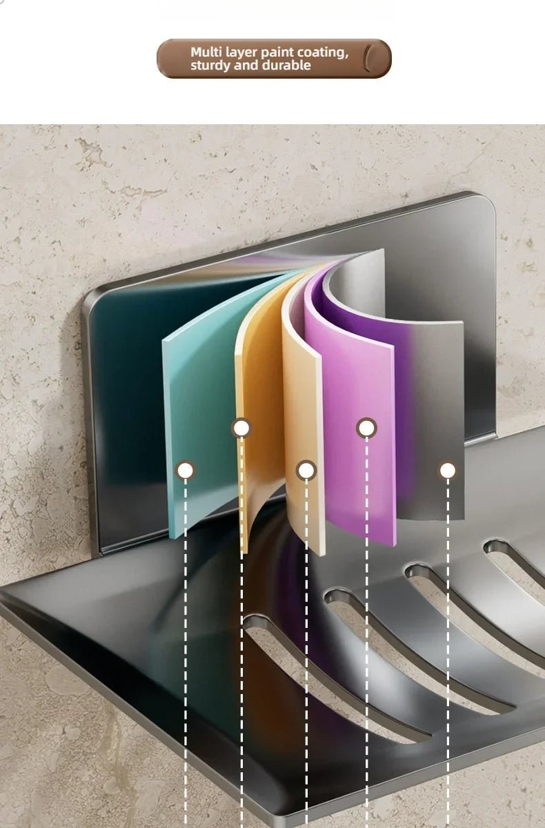 Kệ Đựng Xà Phòng Dán Tường Chống Nước, Không Khoan - Daisan Store