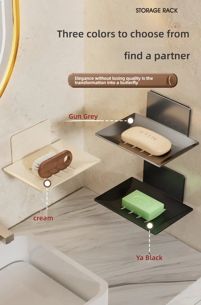 Kệ Đựng Xà Phòng Dán Tường Chống Nước, Không Khoan - Daisan Store