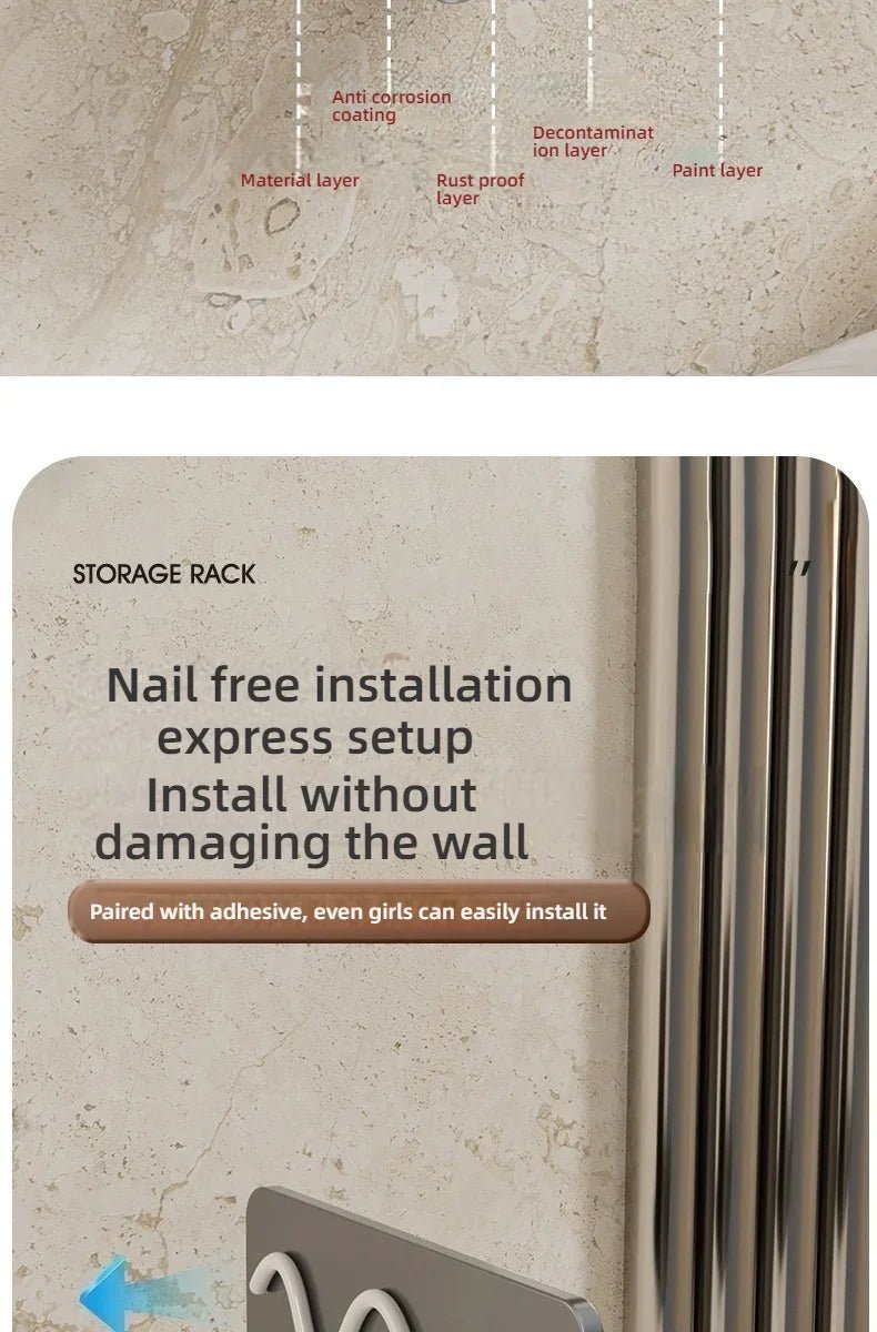 Kệ Đựng Xà Phòng Dán Tường Chống Nước, Không Khoan - Daisan Store