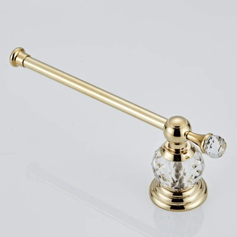 Kệ Giấy Vệ Sinh Pha Lê Vàng - Phụ Kiện Phòng Tắm Hiện Đại - Daisan Store