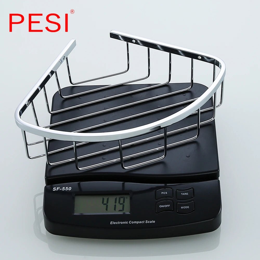 Kệ Góc Phòng Tắm Inox Đen Treo Tường Đựng Sữa Tắm - Daisan Store