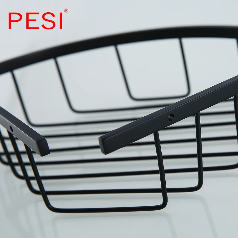 Kệ Góc Phòng Tắm Inox Đen Treo Tường Đựng Sữa Tắm - Daisan Store