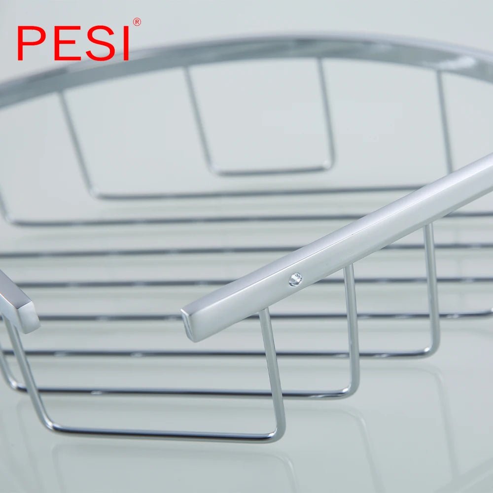 Kệ Góc Phòng Tắm Inox Đen Treo Tường Đựng Sữa Tắm - Daisan Store