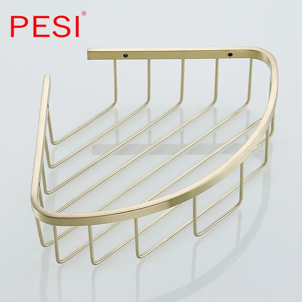 Kệ Góc Phòng Tắm Inox Đen Treo Tường Đựng Sữa Tắm - Daisan Store