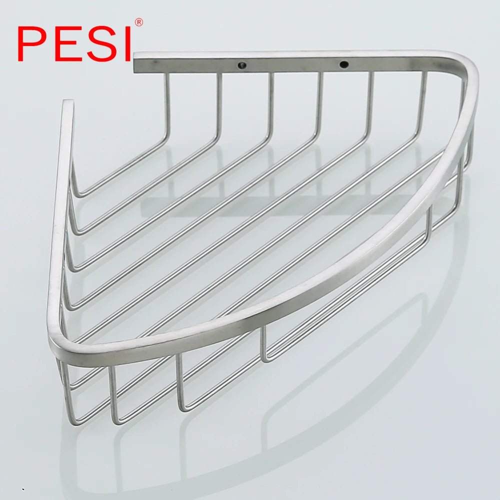 Kệ Góc Phòng Tắm Inox Đen Treo Tường Đựng Sữa Tắm - Daisan Store