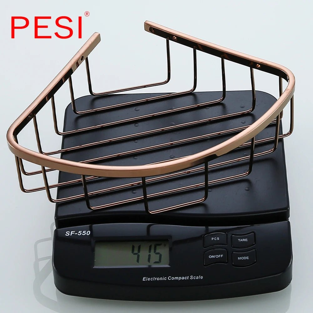 Kệ Góc Phòng Tắm Inox Đen Treo Tường Đựng Sữa Tắm - Daisan Store