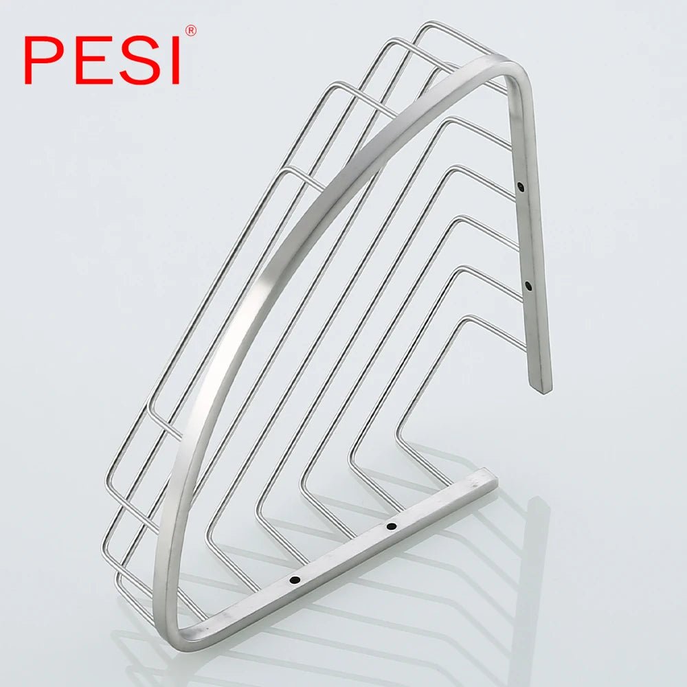 Kệ Góc Phòng Tắm Inox Đen Treo Tường Đựng Sữa Tắm - Daisan Store