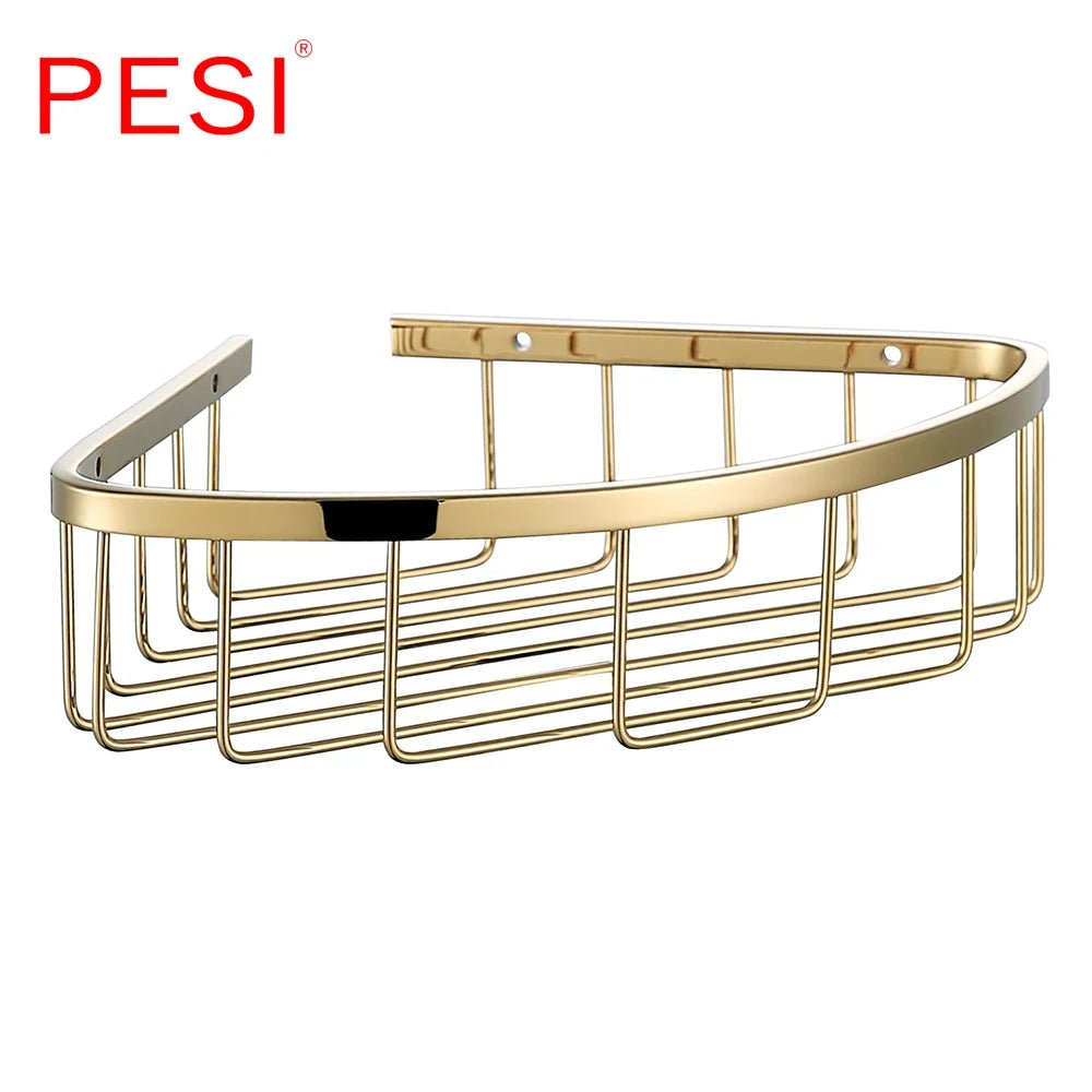 Kệ Góc Phòng Tắm Inox Đen Treo Tường Đựng Sữa Tắm - Daisan Store